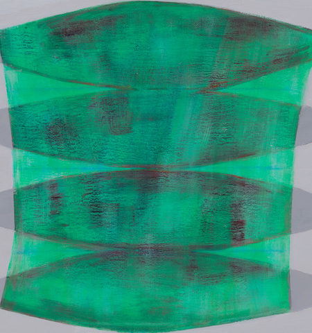 Eva Bovenzi, Green Scrim, 2021